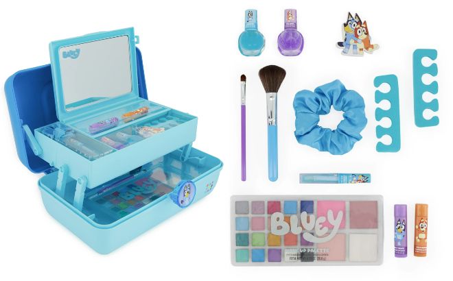 Bluey x Caboodles Makeup Organizer 12 Piece