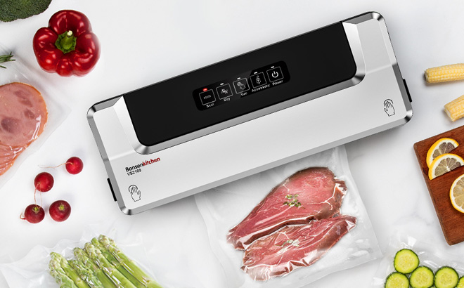 Bonsenkitchen Vacuum Sealer Machine on the Table