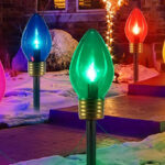 Brightown 5 Count Christmas Pathway Lights