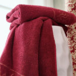 Broadhaven Elegant Scroll Bath Towel