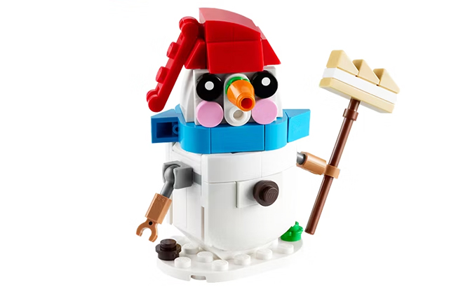 Build Your Own LEGO Snowman