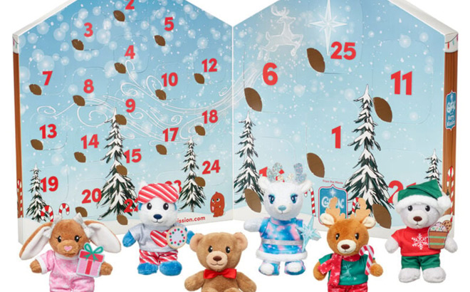 Buildabear Merry Mission Christmas Advent Calendar