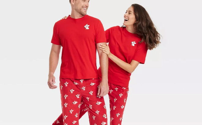 Bullseye Bullseye Holiday Matching Family Pajamas