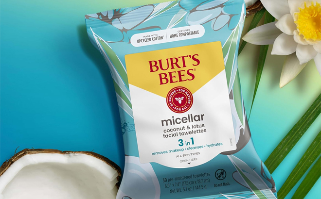 Burt's Bees Micellar Makeup Remover & Facial Cleansing Towelettes