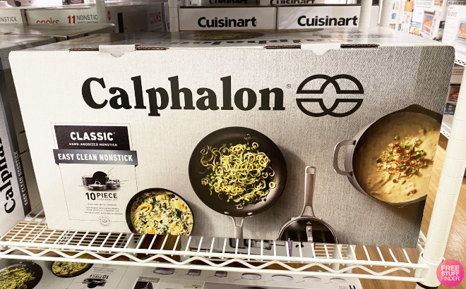 Calphalon Classic 10 Piece Cookware Set 1