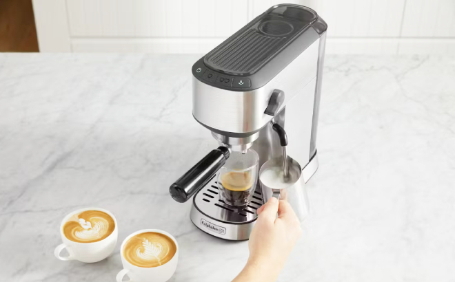 Calphalon Compact Espresso Machine with Milk Frother