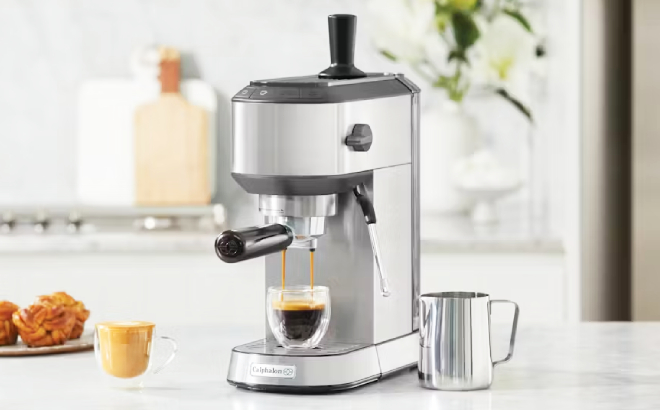 Calphalon Espresso Machine with Milk Frother