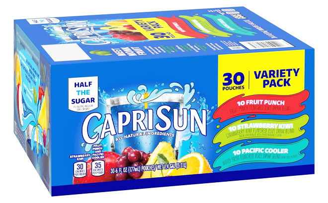 Capri Sun 30 Count Juice Pouches