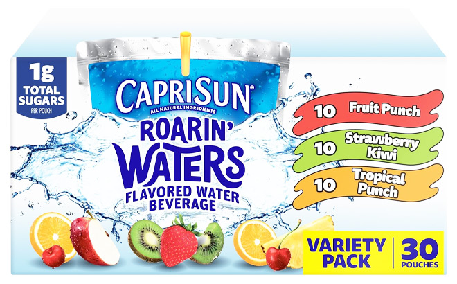 Capri Sun 30 Count Roarin Waters Fruit Punch