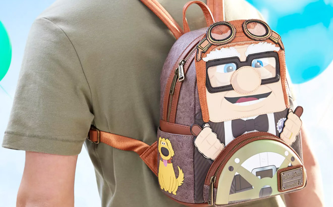 Carl Fredricksen Loungefly Mini Backpack