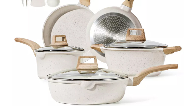 Carote Nonstick Induction 11 Pc Cookware Set