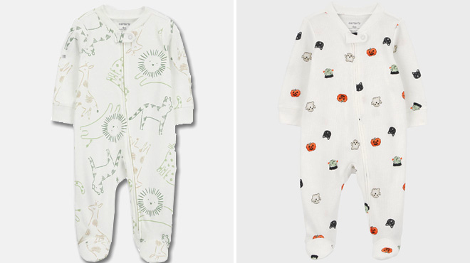 Carters Baby Animal Cotton Sleep Play Pajamas