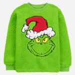 Carters Toddler Grinch Fuzzy Pullover Sweatshirt