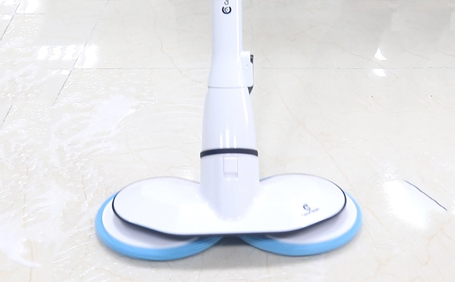 CasaClean Dual Head Floor Length Spin Scrubber