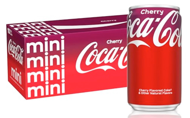 Cherry Coke Mini can 10 pack