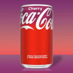 Cherry Coke Mini can