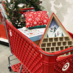 Christmas Decor in Cart at Target