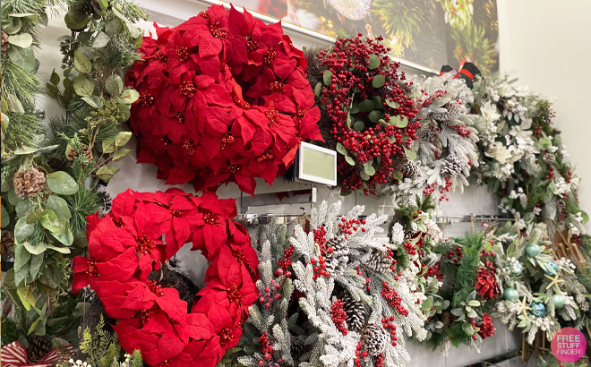 Christmas Wreathes Overview at Kohls