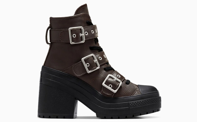 Chuck 70 De Luxe Heel Leather Buckles