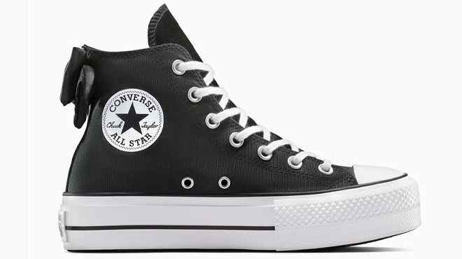 Chuck Taylor All Star Lift Platform Bows Shoes