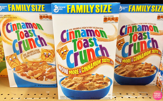 Cinnamon Toast Crunch Breakfast Cereal