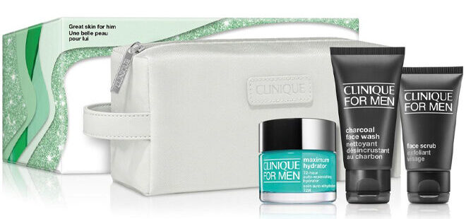 Clinique Great Skin Mens Skincare Set