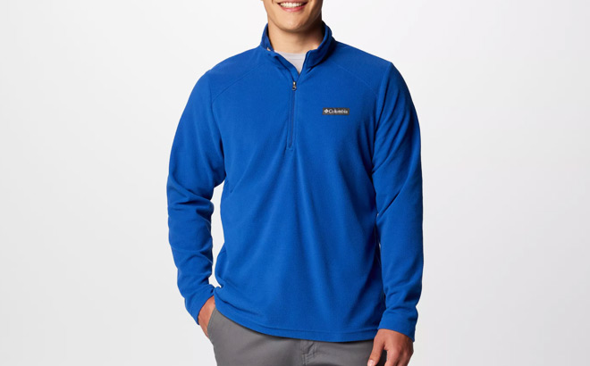 Columbia Mens Lake Aloha Fleece Pullover