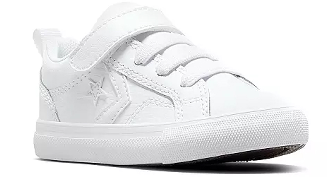 Converse Pro Blaze Toddler Boys Leather Strap Shoes