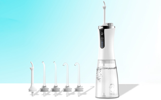 Cordless Portable Water Flosser with Camera