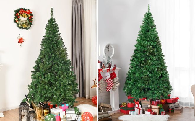 Costway 7 Foot Artifical PVC Christmas Tree