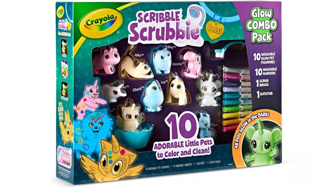 Crayola Scribble Scrubbies Drawing Coloring Kit