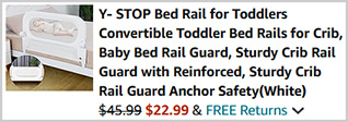 Crib Bed Rail Screenshot