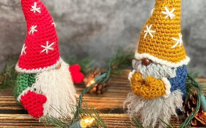 Crochet Holiday Gnomes