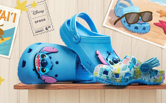 Crocs Disney Stitch Classic Clogs