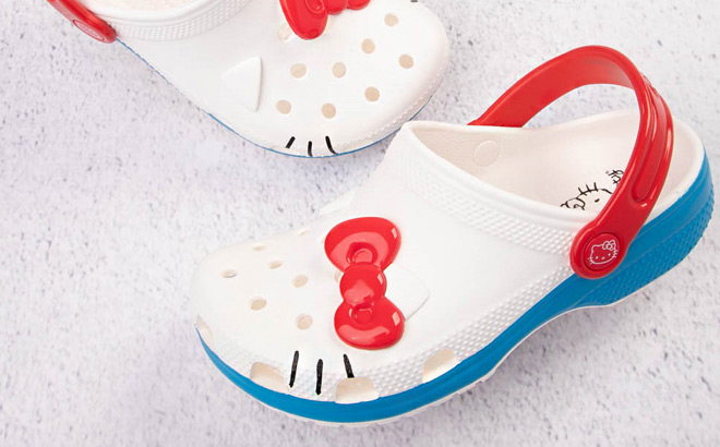 Crocs Hello Kitty Kids Classic Clogs