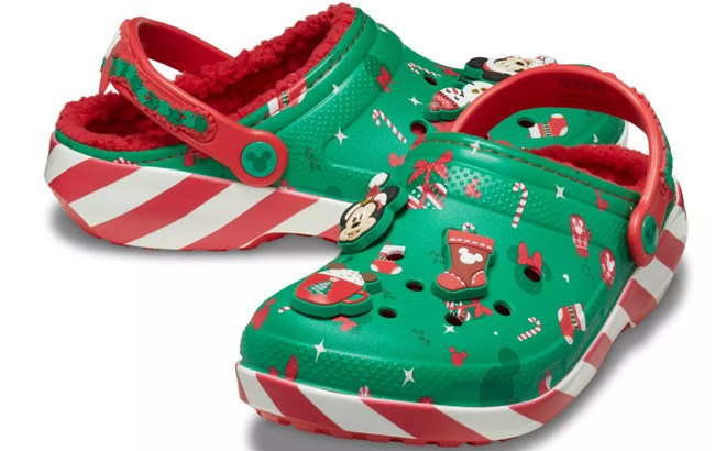 Crocs Mickey and Minnie Mouse Holiday Clogs