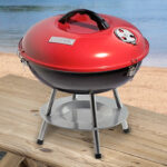 Cuisinart 1422 Portable Charcoal Grill in RedBlack