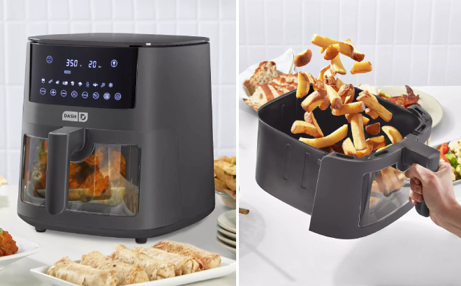 Dash 7 Quart Clear View Digital Air Fryer