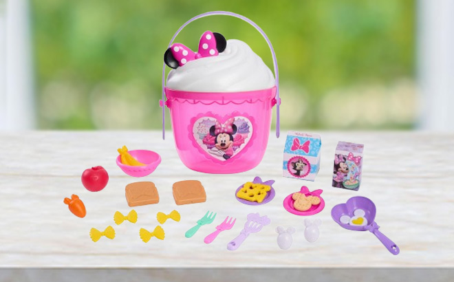 Disney Junior Minnie Mouse Fab Food Bucket