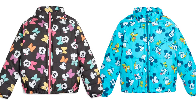 Disney Mickey Mouse and Friends Puffer Jacket for Kids