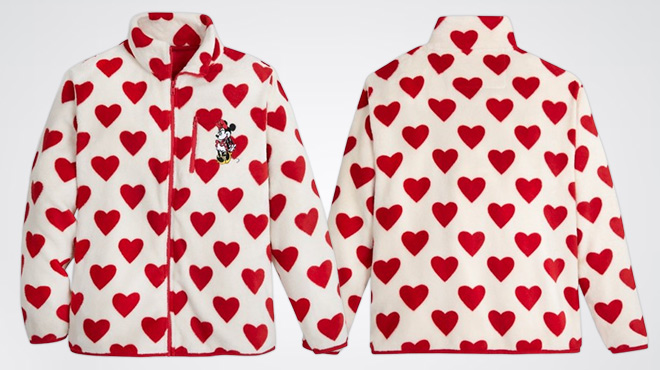 Disney Minnie Mouse Zip Fleece Jacket