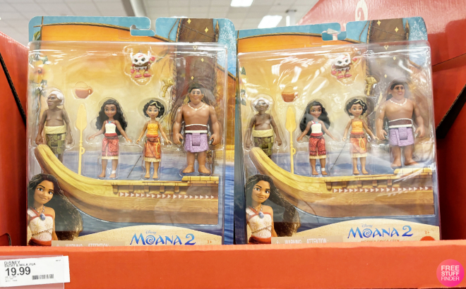 Disney Moana 2 Moanas Canoe Crew Playset