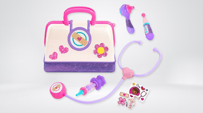 Doc Mcstuffins 8-Piece Hospital Doctor's Bag Set 