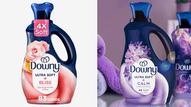 Downy Ultra Soft Fabric Softeners