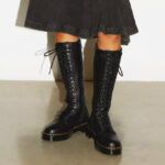 Dr Martens 1B60 Bex Pisa Leather Knee High Boots