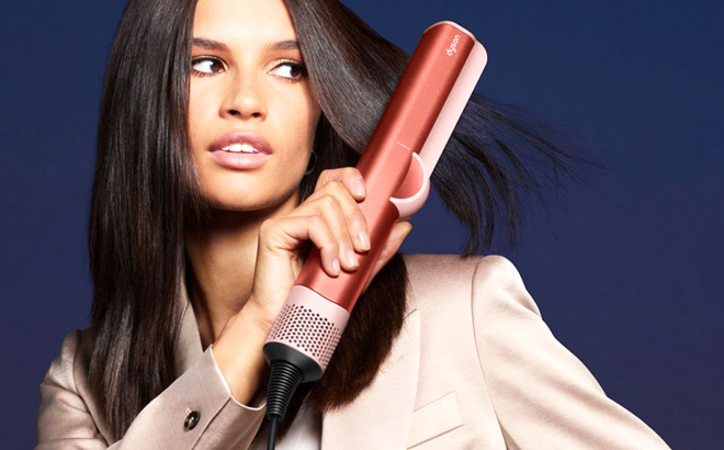 Dyson Airstrait Straightener in Strawberry Bronze