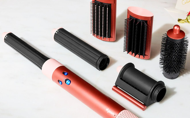 Dyson Airwrap Complete Bundle in Stawberry Bronze Blush Pink