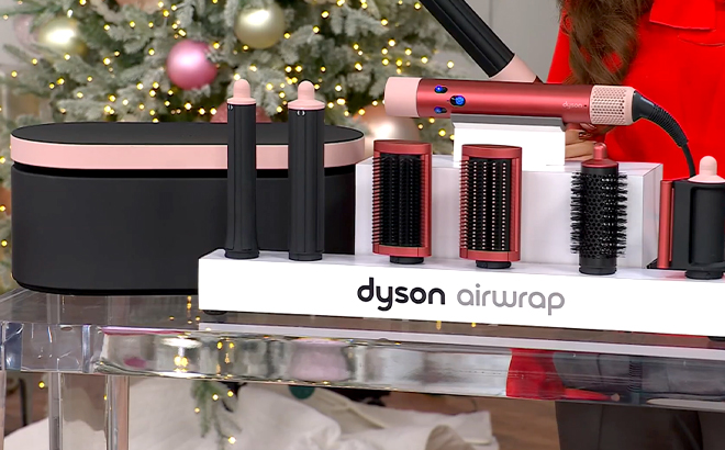 Dyson Special Edition Airwrap Complete on a Product Stand