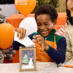 FREE Holiday Snow Globe at Home Depot