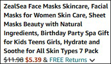 Face Masks Final Price